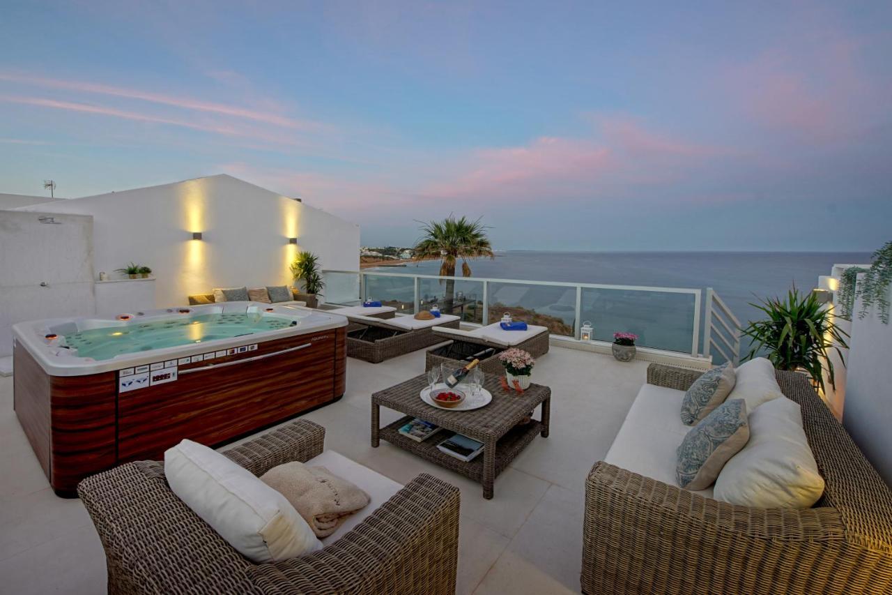 Casa Latino - Oceanfront - Luxury & Charming Villa- Jacuzzi At Rooftop By Dreamvillasalbufeira Exterior photo