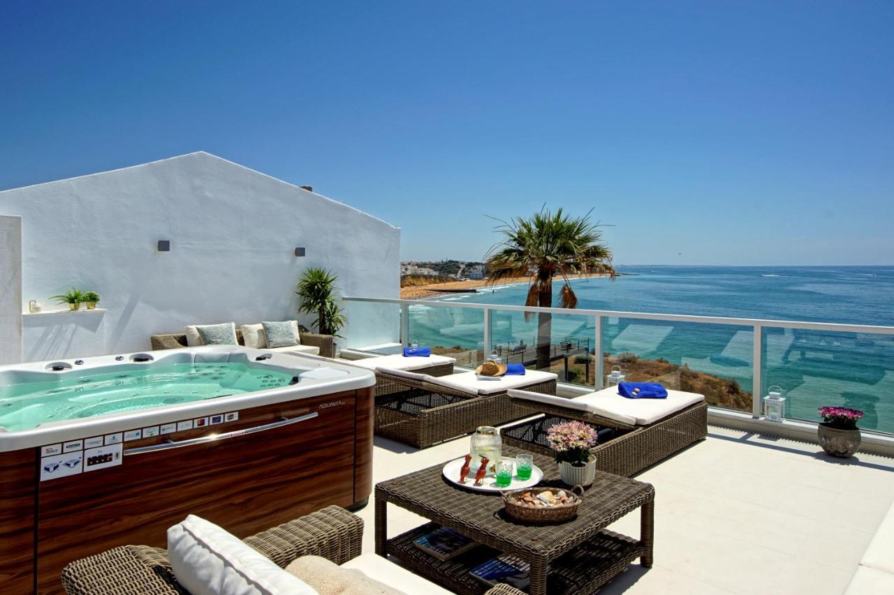 Casa Latino - Oceanfront - Luxury & Charming Villa- Jacuzzi At Rooftop By Dreamvillasalbufeira Exterior photo