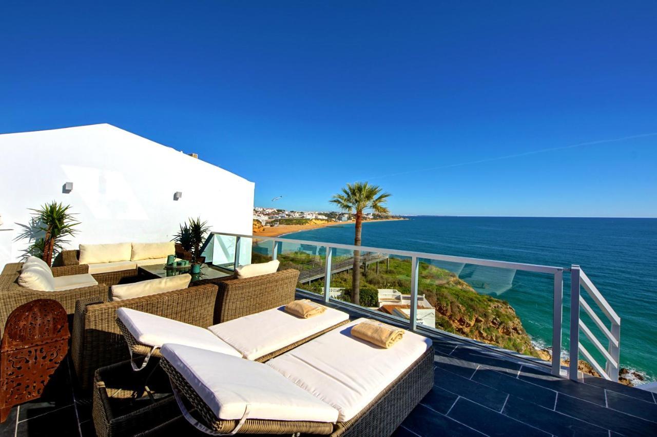 Casa Latino - Oceanfront - Luxury & Charming Villa- Jacuzzi At Rooftop By Dreamvillasalbufeira Exterior photo